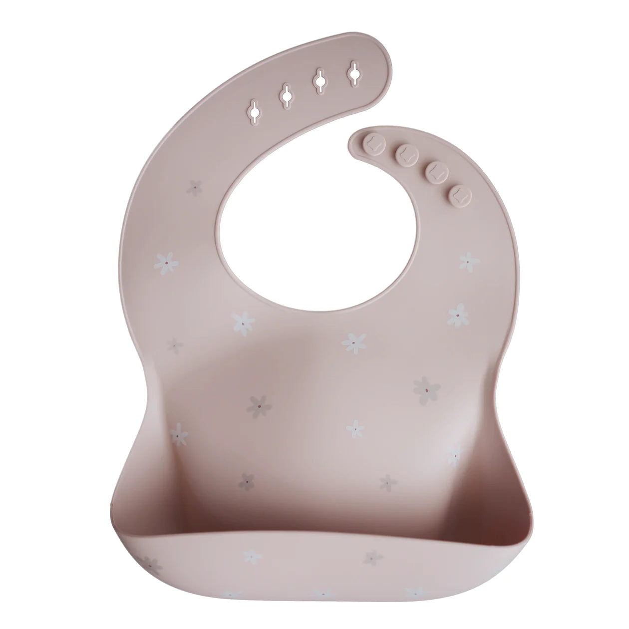 Silicone Baby Bib - Daisy Silicone Baby Bib - Daisy