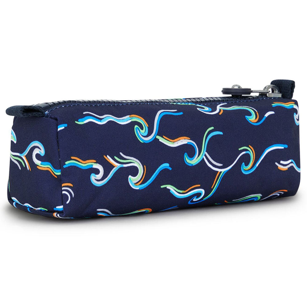 Kipling Freedom Pencase Fun Ocean Print Medium - side view