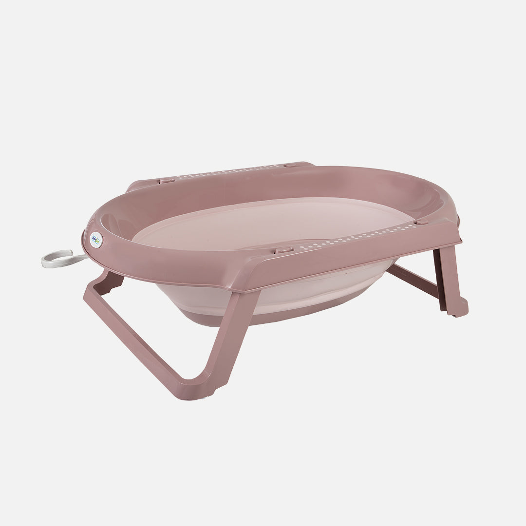 BabyJem Foldable Bath Tub Salmon