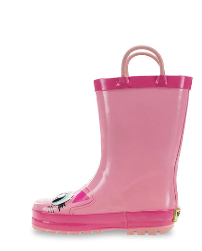 Western Chief Kids Pink Kitty Boots
