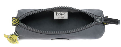 Kipling Freedom Pencase Dark Carbon Medium - detail view