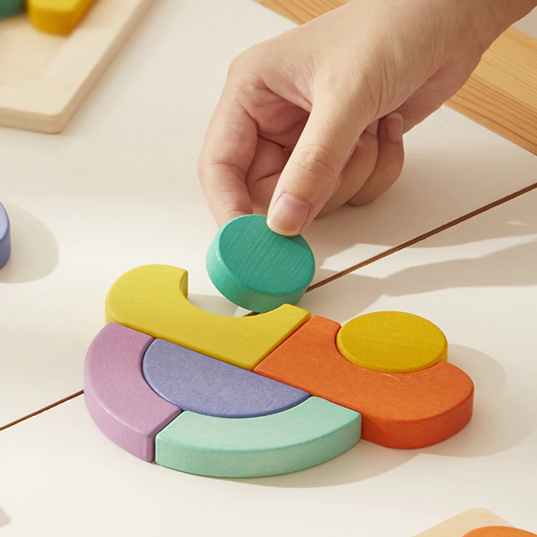 Mideer - Wooden Building Blocks - Car