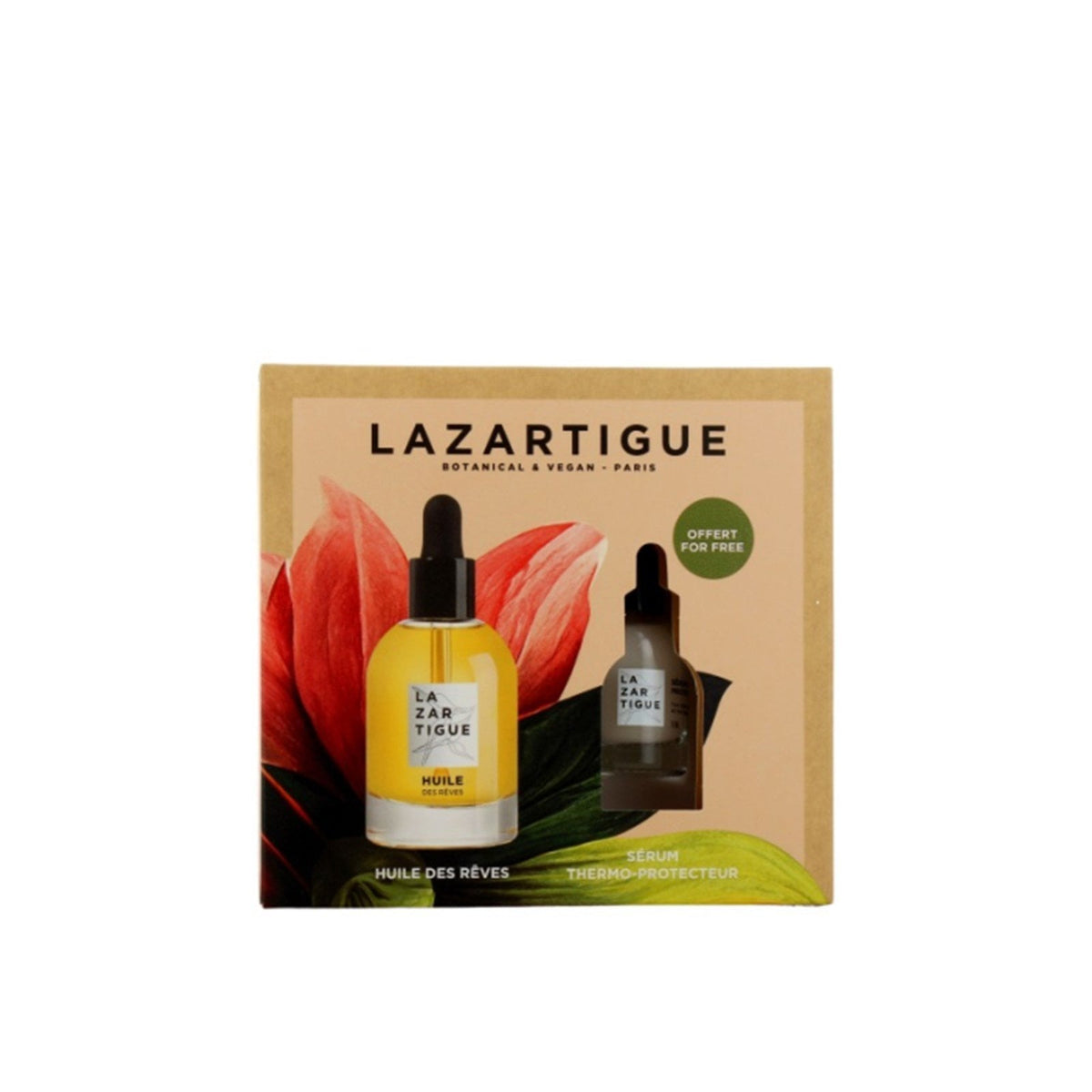 LAZARTIGUE Huile des Rêves Package - Dream Oil 50 ML + Thermo Protect 10 ML LAZARTIGUE Huile des Rêves Package - Dream Oil 50 ML + Thermo Protect 10 ML