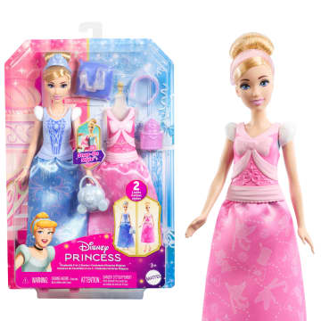 Disney Princess 2-In-1 Stories Cinderella Fashion Doll
