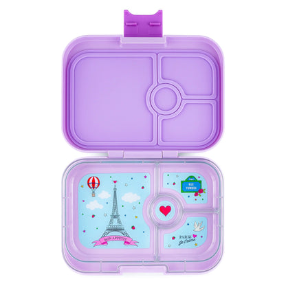 Yumbox - Bento Box | 4 Compartments | Paris | Lulu Purple