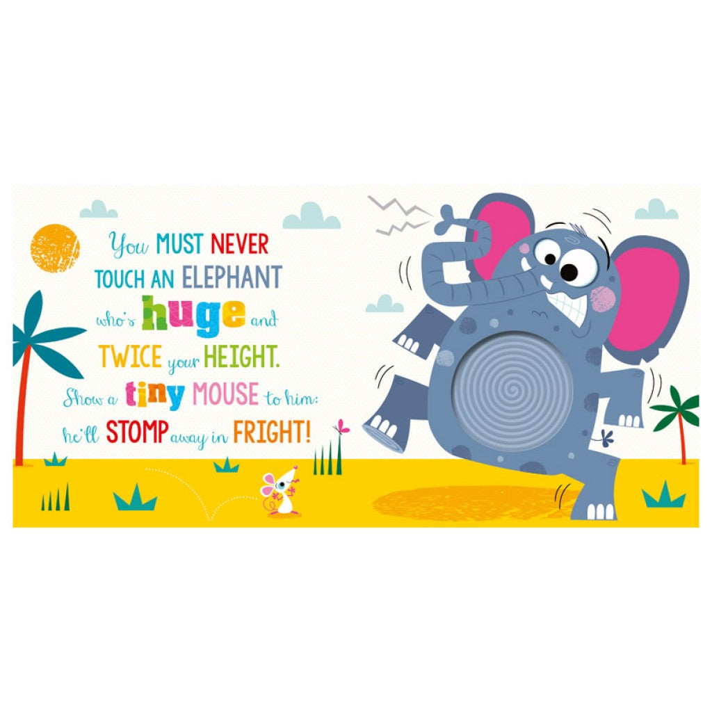 Never Touch a Huge Elephant! 0-2 Years