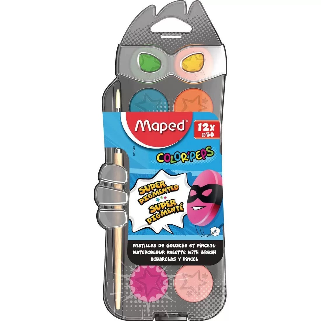 Maped - Super Pigmented Watercolor Set Maped - Super Pigmented Watercolor Set