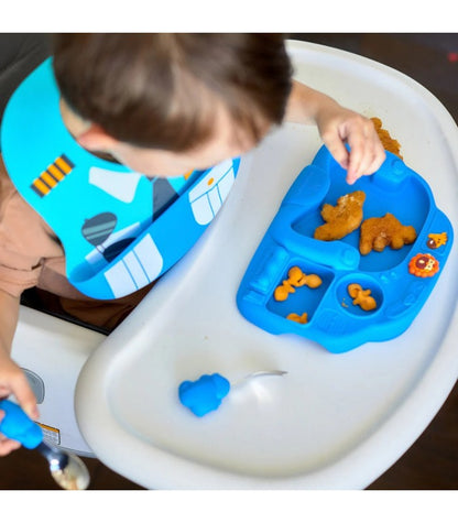 Creativplate Toddler Mealtime Set - Little Pilot  | 6M+