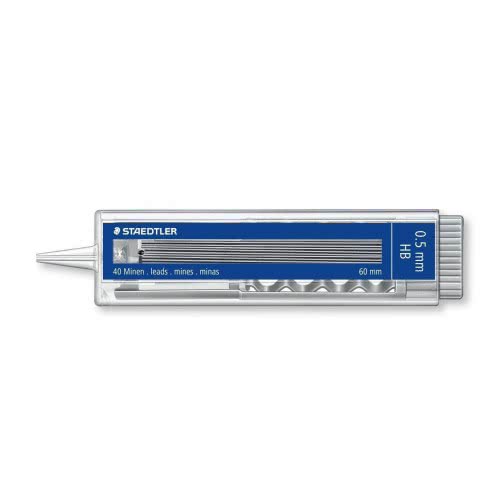 Staedtler Mars micro carbon 0.5 mm HB leads tube of 40