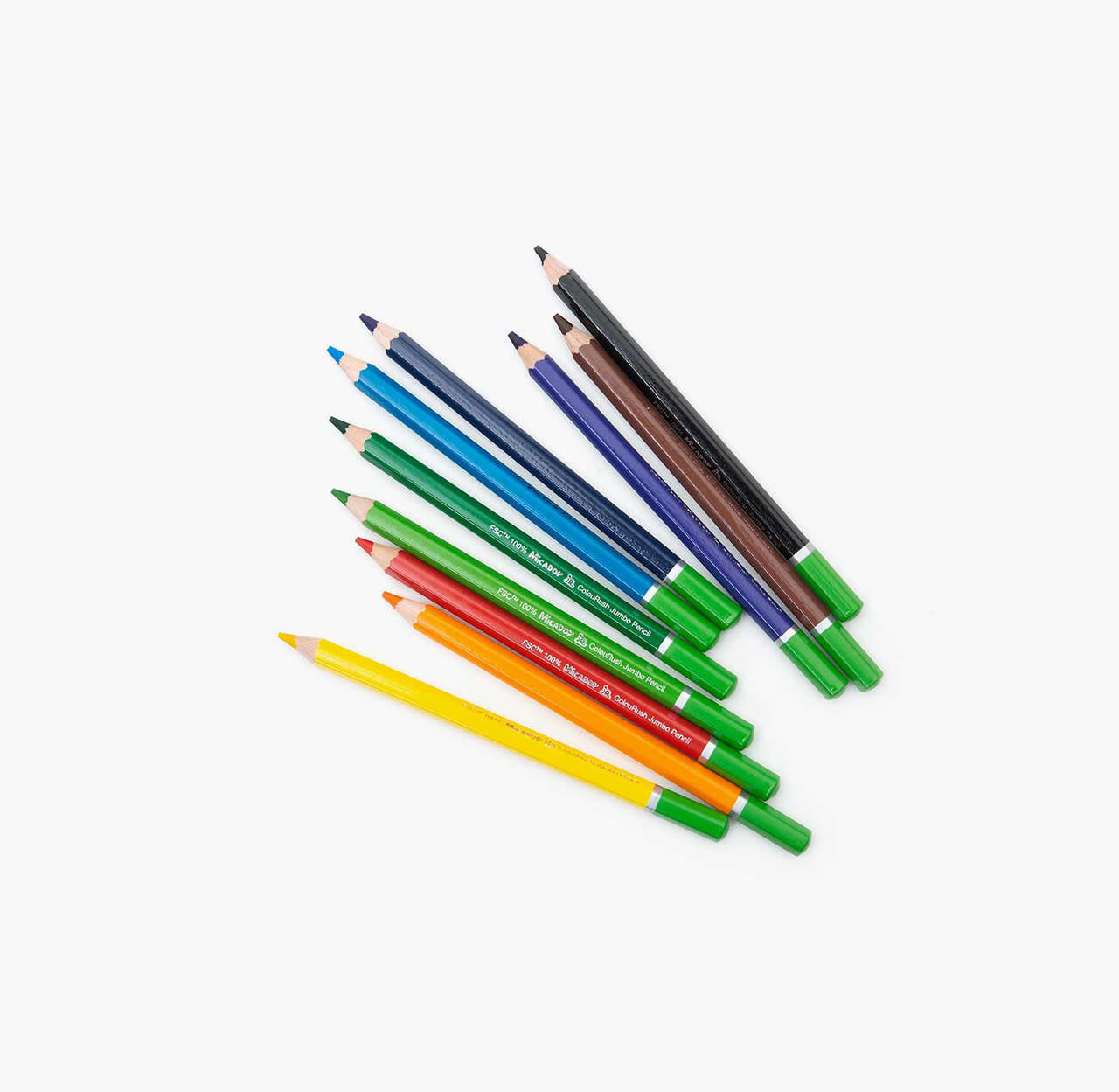 Micador - ColouRush Jumbo Pencil | Pack 10