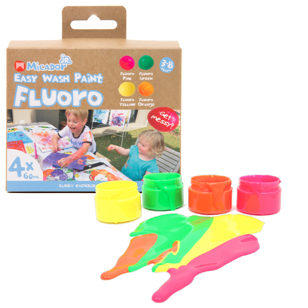 Micador - Easy Wash Paint Fluorescent Micador - Easy Wash Paint Fluorescent