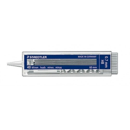 Staedtler Mars micro carbon 0.7 mm HB leads tube of 40