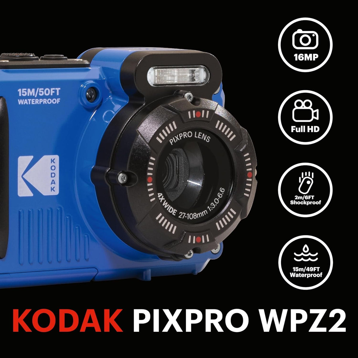 Kodak PIXPRO WPZ2 — BambiniJO Jordan