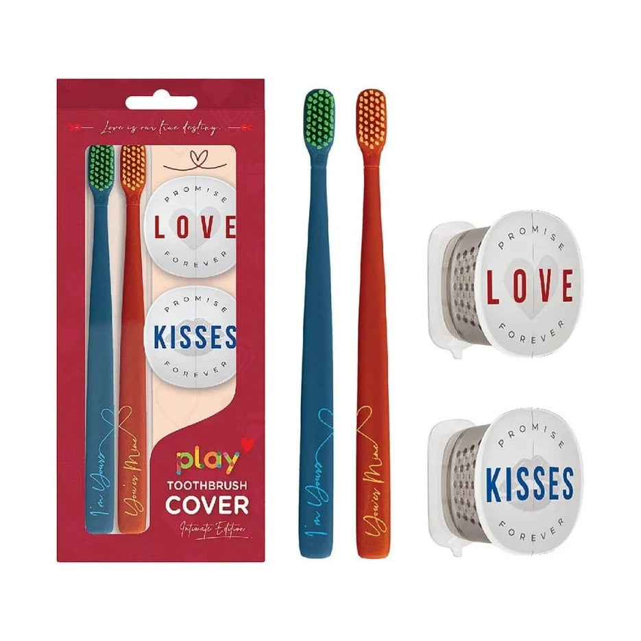 Flipper - Toothbrush Cover & Toothbrush Play Ilove 2in1 Combo Pack | Testimony | 3-6Y