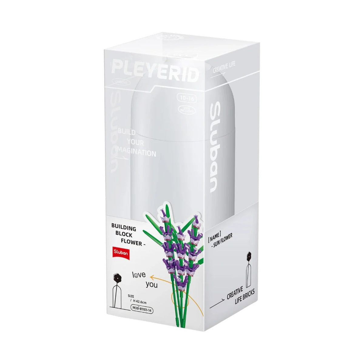 Sluban - Pleyerid Lavender | 258pcs | 6Y+