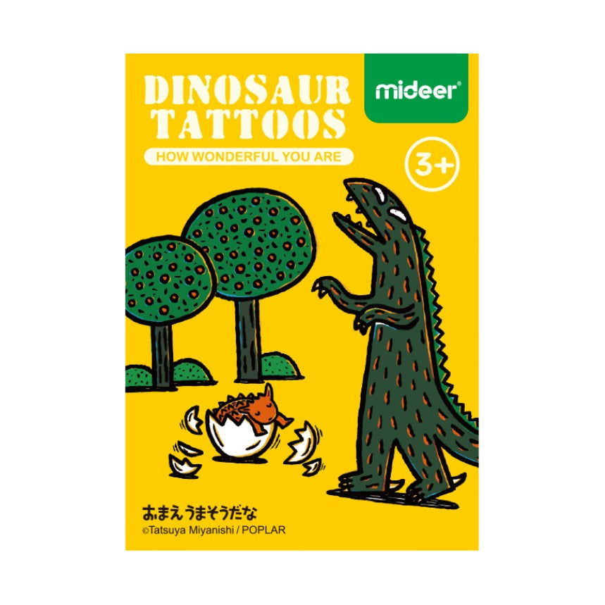 Mideer - Dinosaur Tattoos - How Wonderful You Are | 3-6Y