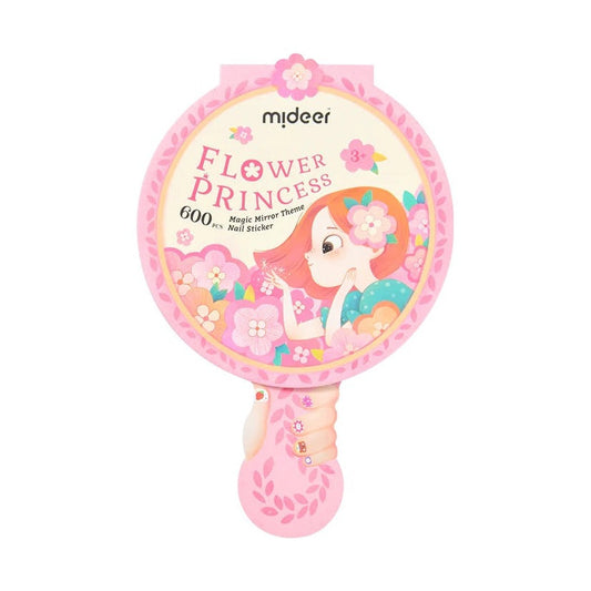 Mideer - Magic Mirror Theme Nail Sticker - Flower Princess | 3-6Y