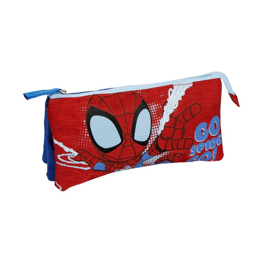 Cerda - Pencil Case 3 Compartments Spidey | 6Y+
