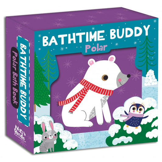 Bath Book In Box - Polar Bear