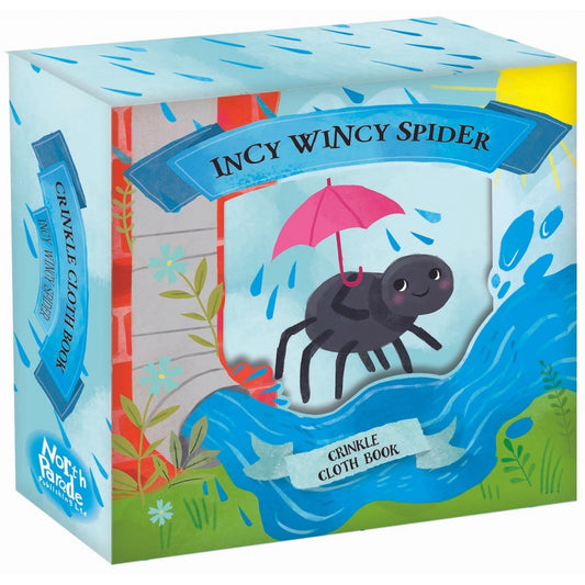Crinkle Cloth Book - Incy, Wincy Spider