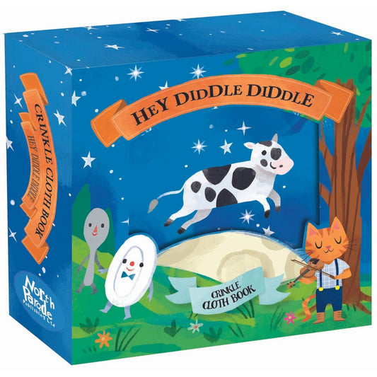 Crinkle Cloth Book - Hey Diddle Diddle