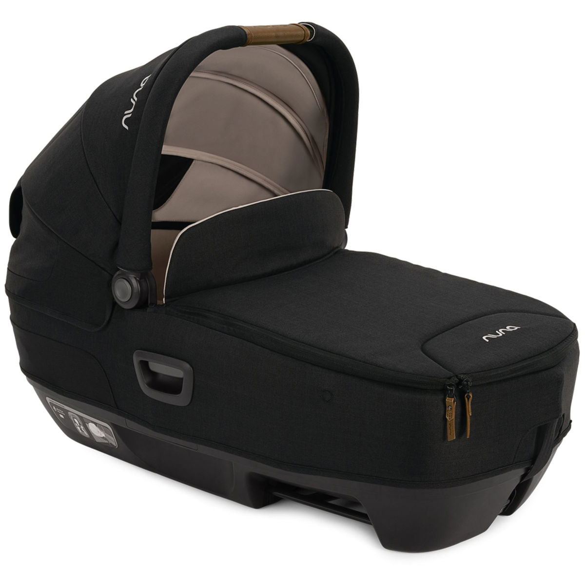 Nuna CARI next car bed Caviar