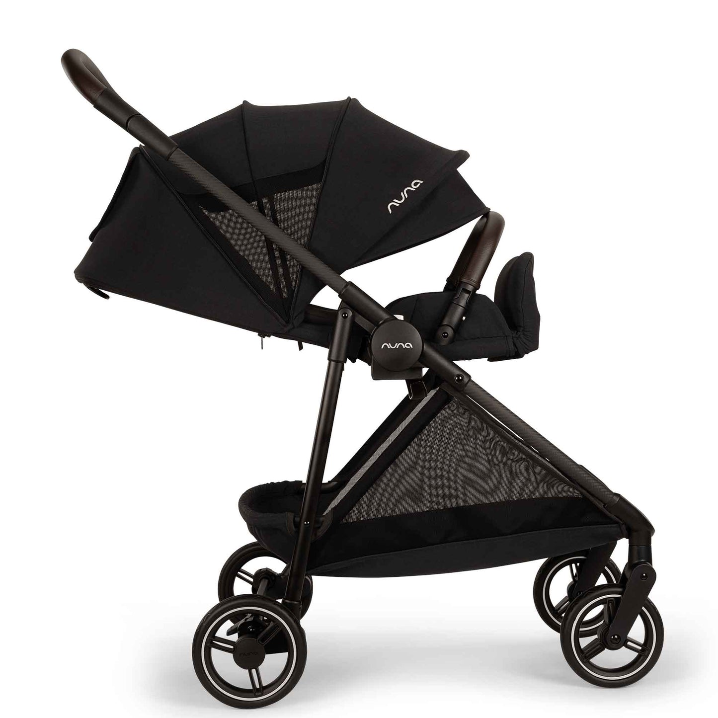 Nuna IXXA NEXT Stroller Caviar folded - BambiniJO | Buy Online | Jordan
