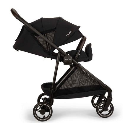 Nuna IXXA NEXT Stroller Caviar folded - BambiniJO | Buy Online | Jordan