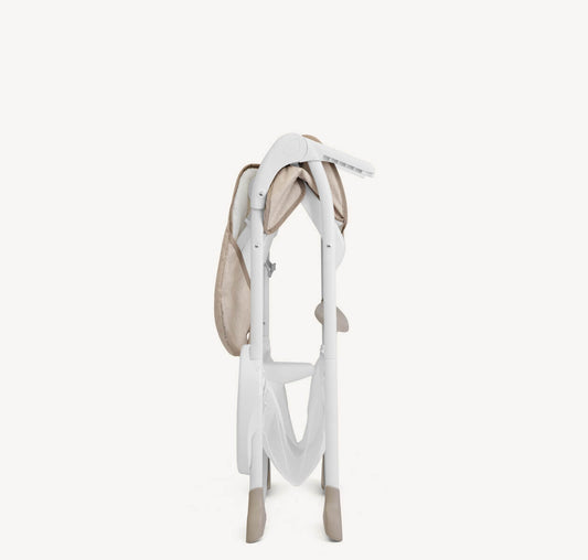 Joie Mimzy Snacker High Chair - Taupe folded — BambiniJO Jordan