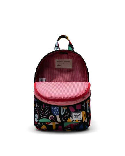 Herschel Heritage Kids Backpack Mushrooms Black 9L - side view