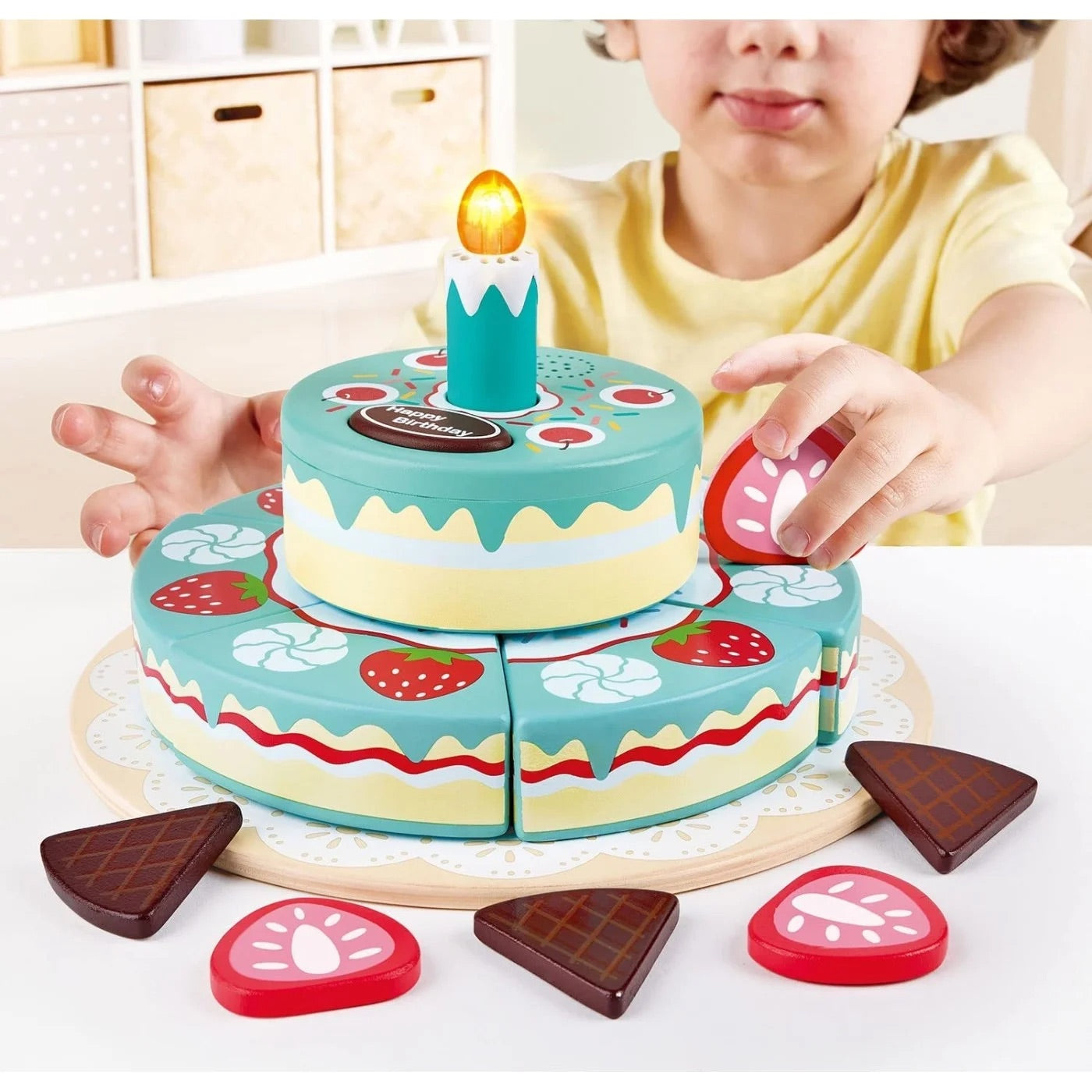 Hape - Interactive Birthday Cake Hape - Interactive Birthday Cake