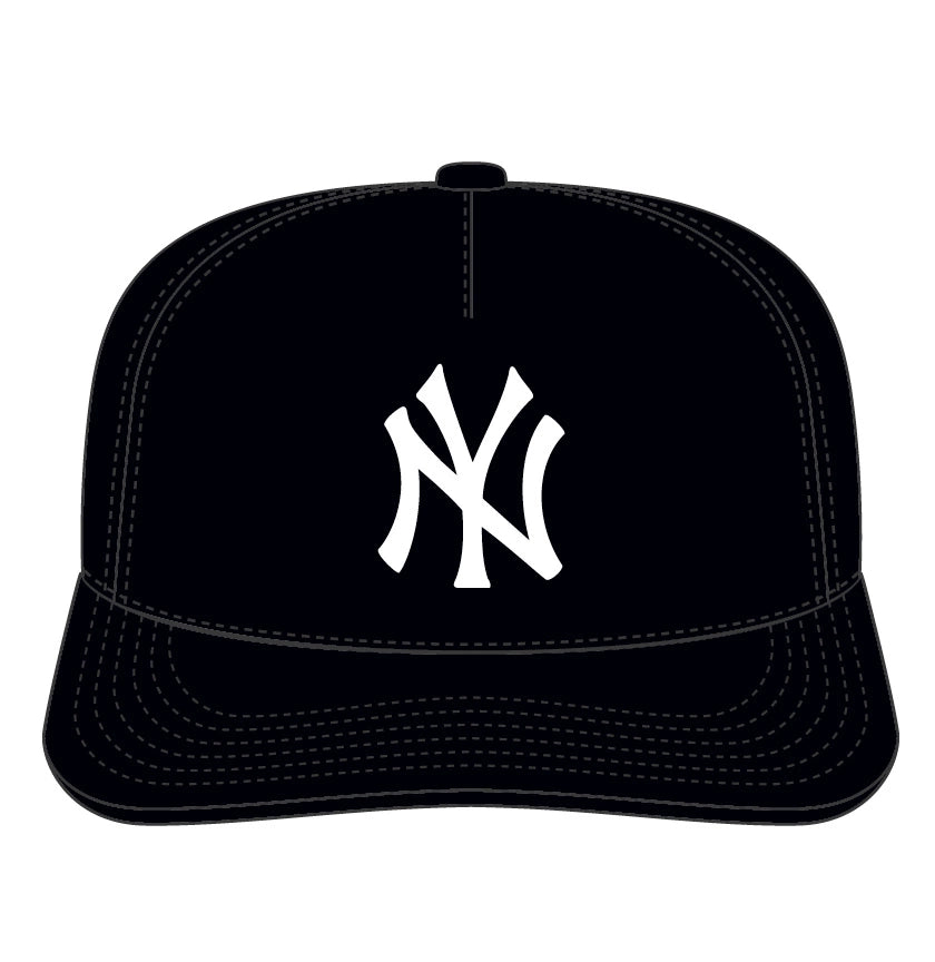 47 Brand New York Yankees Hitch Cap Black - front view
