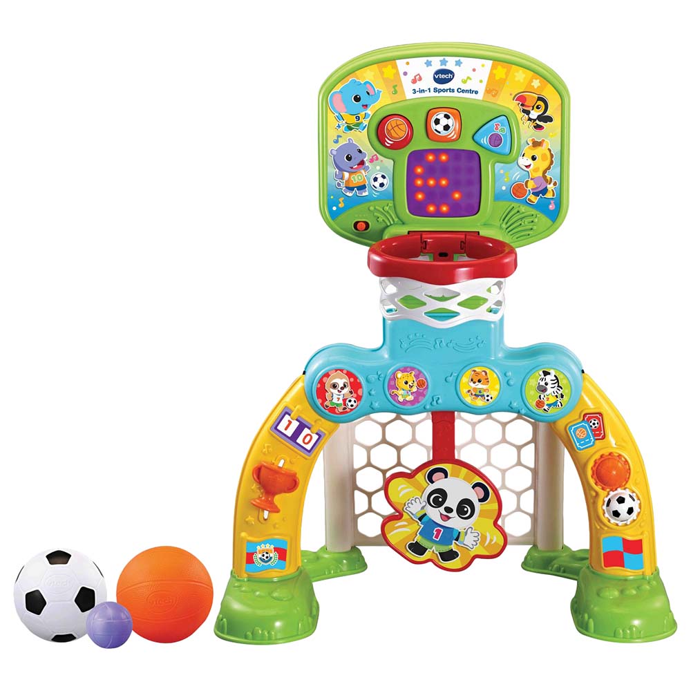 Vtech - مركز الألعاب الرياضية 3 في 1 | 1-3 سنوات Vtech - مركز الألعاب الرياضية 3 في 1 | 1-3 سنوات