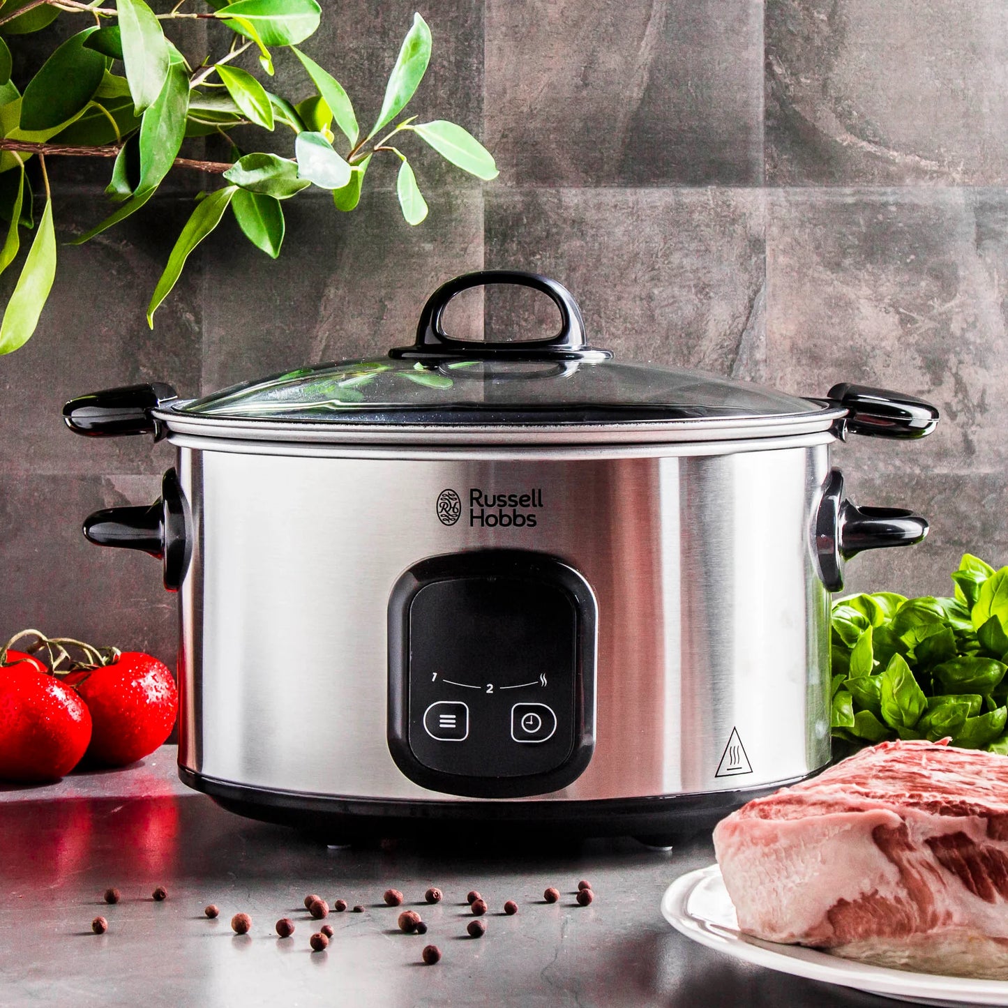 Russell Hobbs - Slow Cooker Stainless Steel | 6L