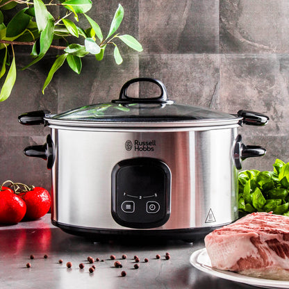 Russell Hobbs - Slow Cooker Stainless Steel | 6L