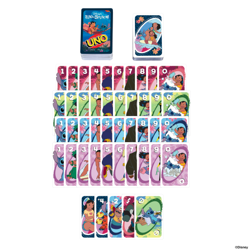 UNO - Disney Lilo and Stitch Card Game | 7Y+