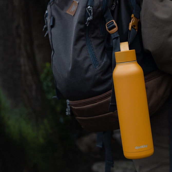 Quokka - Thermal Stainless Steel Bottle Solid, with Strap - 630ml Quokka - Thermal Stainless Steel Bottle Solid, with Strap - 630ml