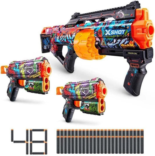 X-Shot - Skins Mix Combo Pack Last Stand And 2Pk Flux 8Y+