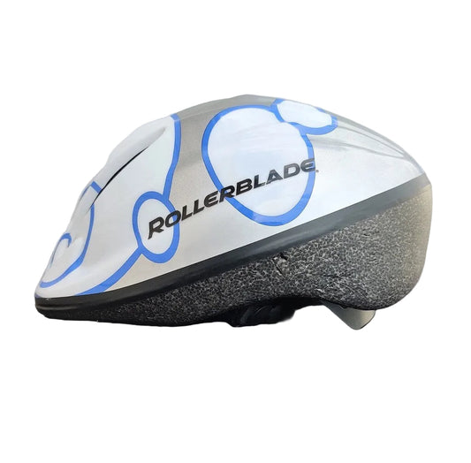 Skate Zone White Bubble Helmet Medium