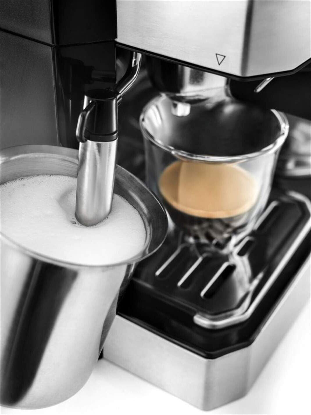 De'Longhi - 3-in1 Espresso, American Coffee & Cappuccino Machine