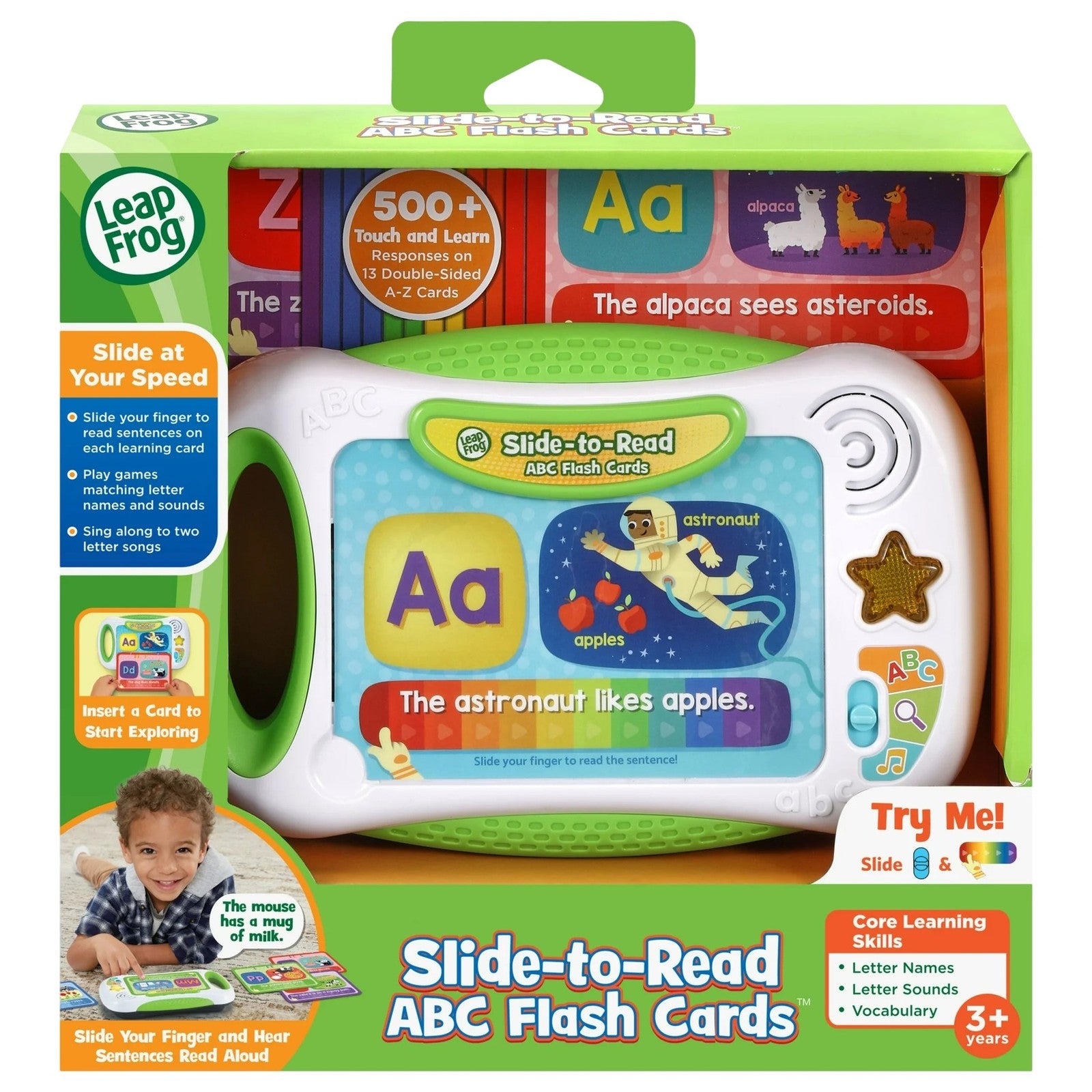 LeapFrog Slide-to-Read ABC Flash Cards