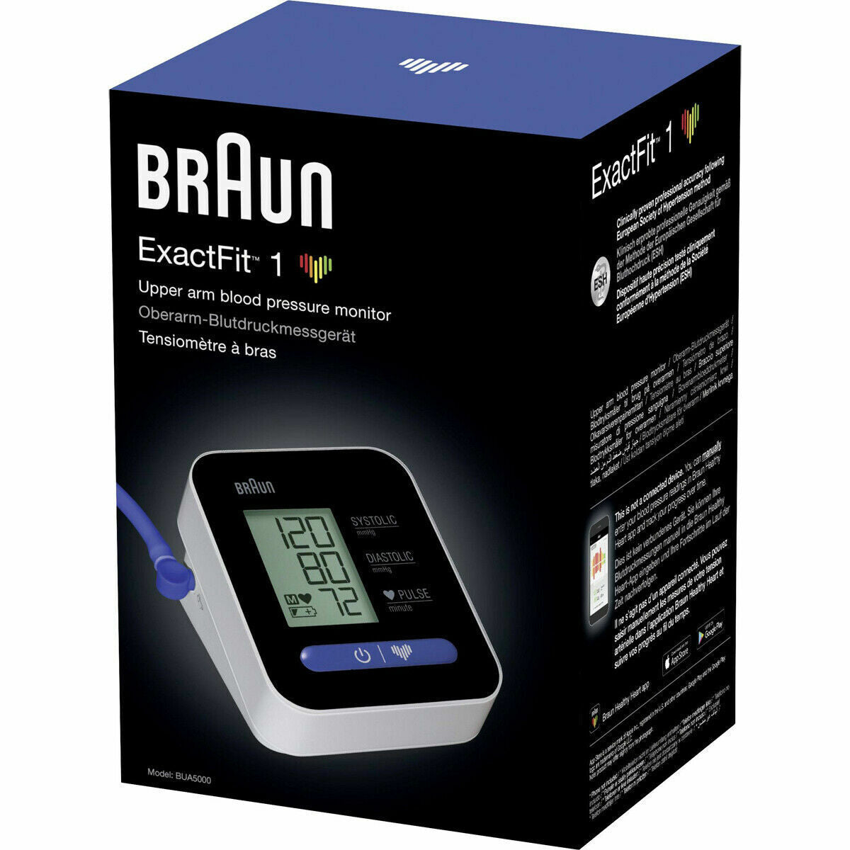 Braun - ExactFit™ 1 Upper arm Blood pressure monitor