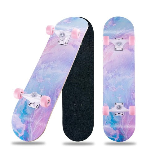 Skate Zone 31 Inch Maple Skateboard 54mm Wheels