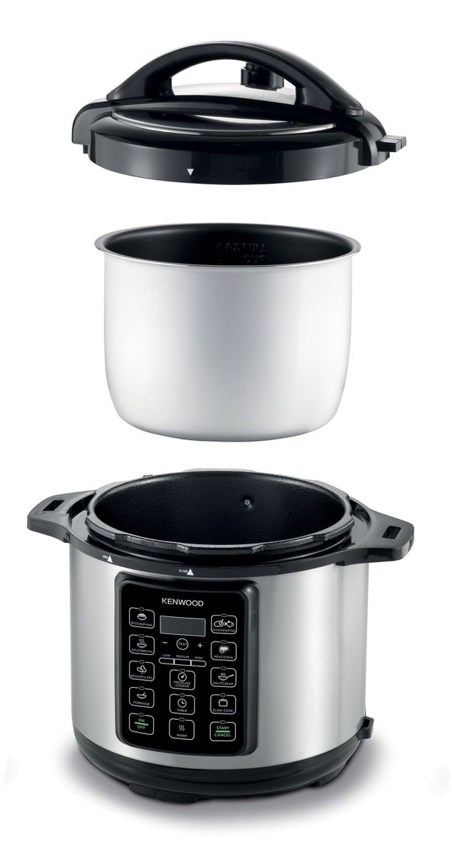 Kenwood - Electric Pressure Cooker with Slow Cooking Function 8L