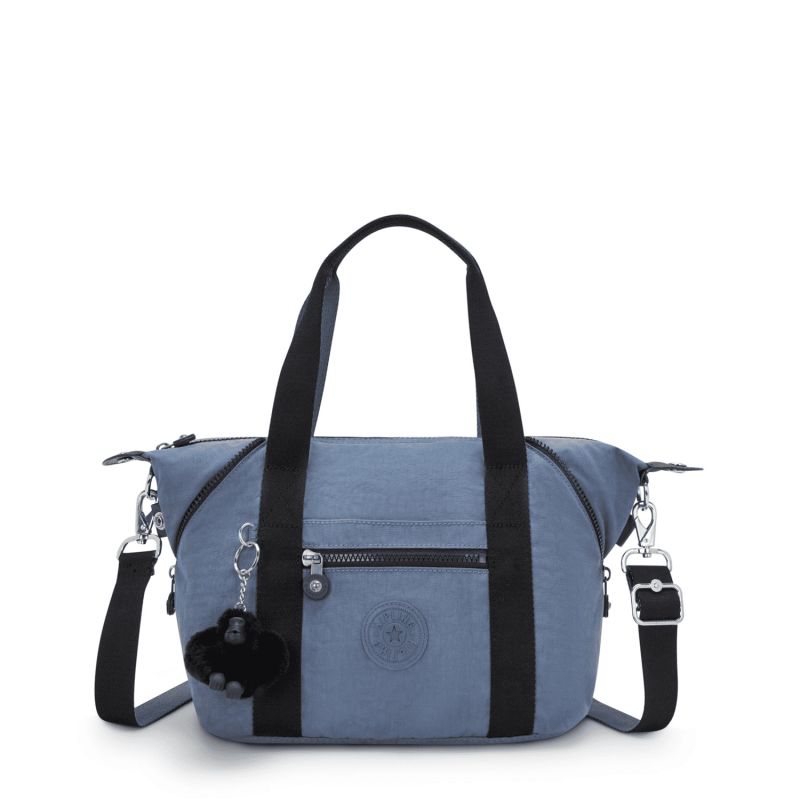 Kipling ART MINI Tote Bag Blue Lover - side view
