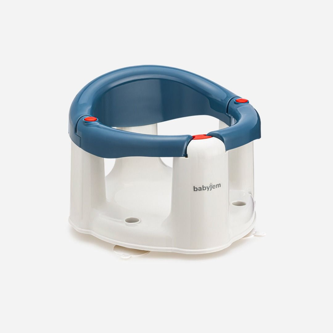 BabyJem Baby Bath Seat Anti Slip Indigo Blue