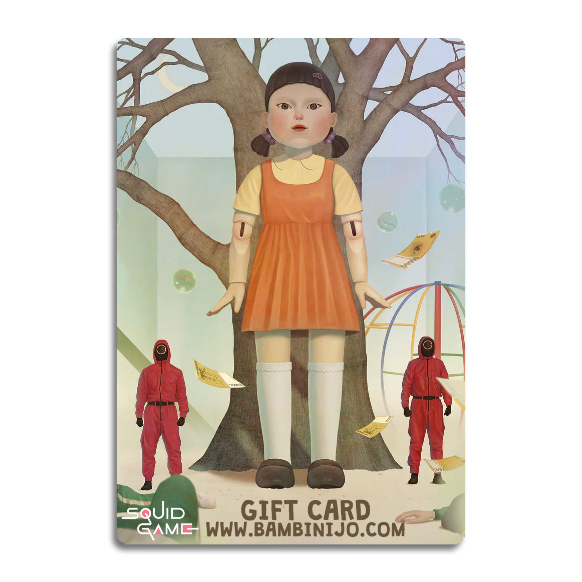 Digital Gift Card Voucher | Squid Game | Dalgona Doll Digital Gift Card Voucher | Squid Game | Dalgona Doll