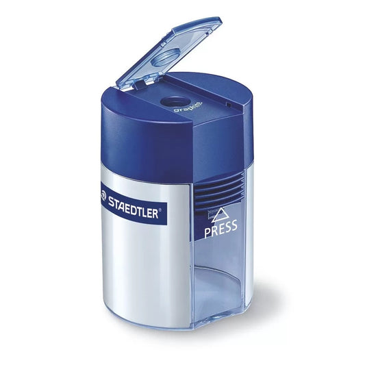 Staedtler - Sharpener With Cover Single Hole