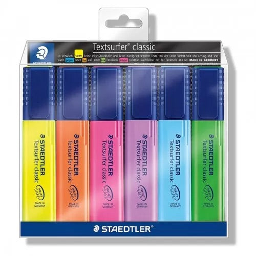 Staedtler Textsurfer Classic Highlighters Set of 6 3-6Y — BambiniJO Jordan