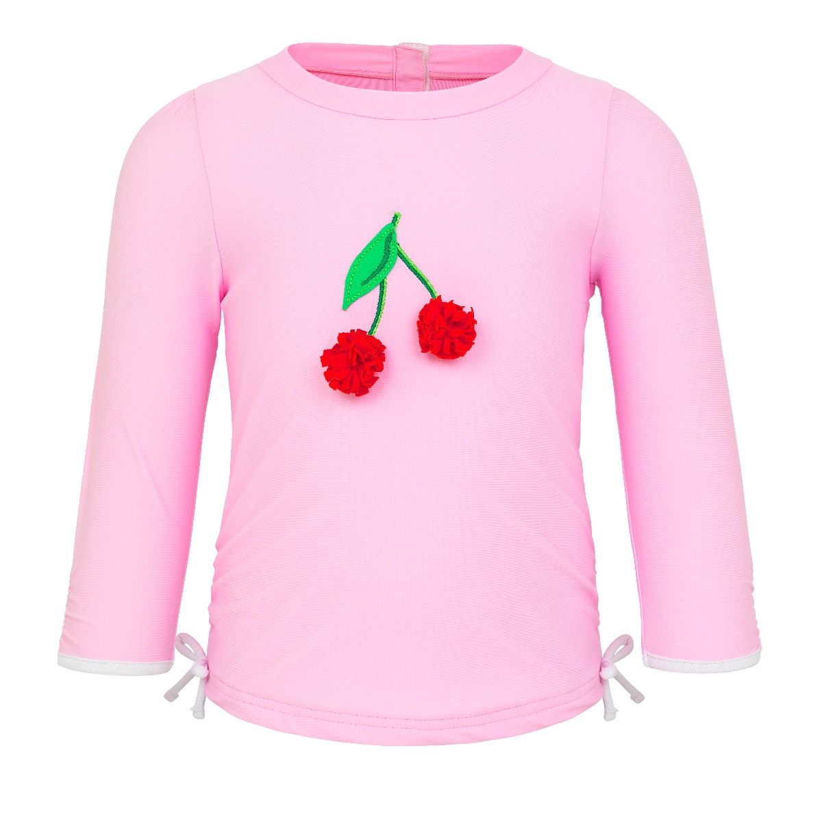 Sunuva - Baby Girls Cherries Long Sleeve Rash Vest Sunuva - Baby Girls Cherries Long Sleeve Rash Vest